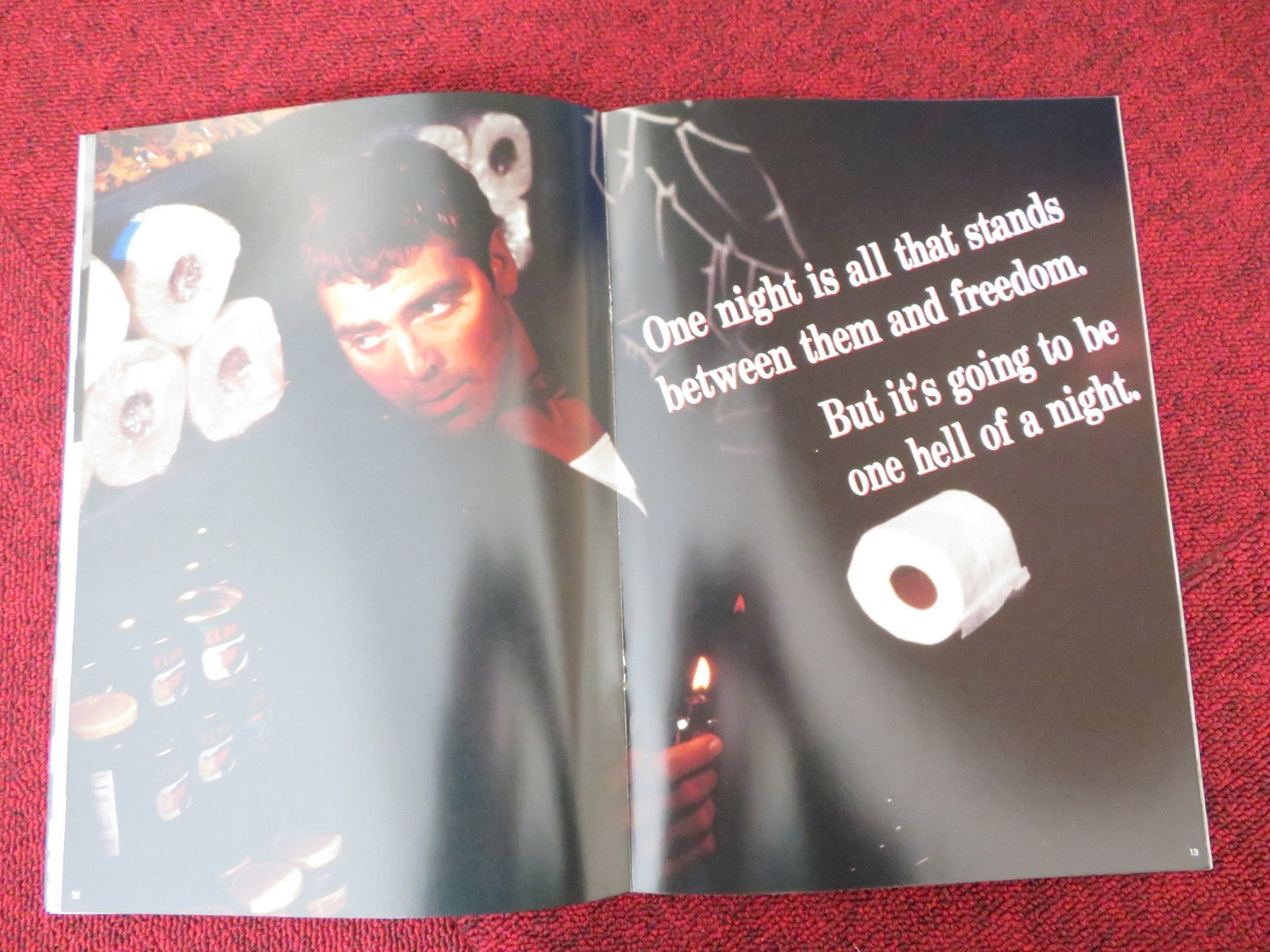 FROM DUSK TILL DAWN JAPANESE BROCHURE / PRESS BOOK TARANTINO CLOONEY KEITEL 96 Rendezvous Cinema Movie posters