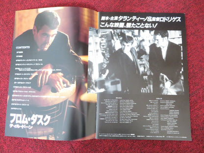FROM DUSK TILL DAWN JAPANESE BROCHURE / PRESS BOOK TARANTINO CLOONEY KEITEL 96 Rendezvous Cinema Movie posters