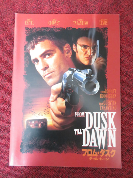 FROM DUSK TILL DAWN JAPANESE BROCHURE / PRESS BOOK TARANTINO CLOONEY KEITEL 96 Rendezvous Cinema Movie posters