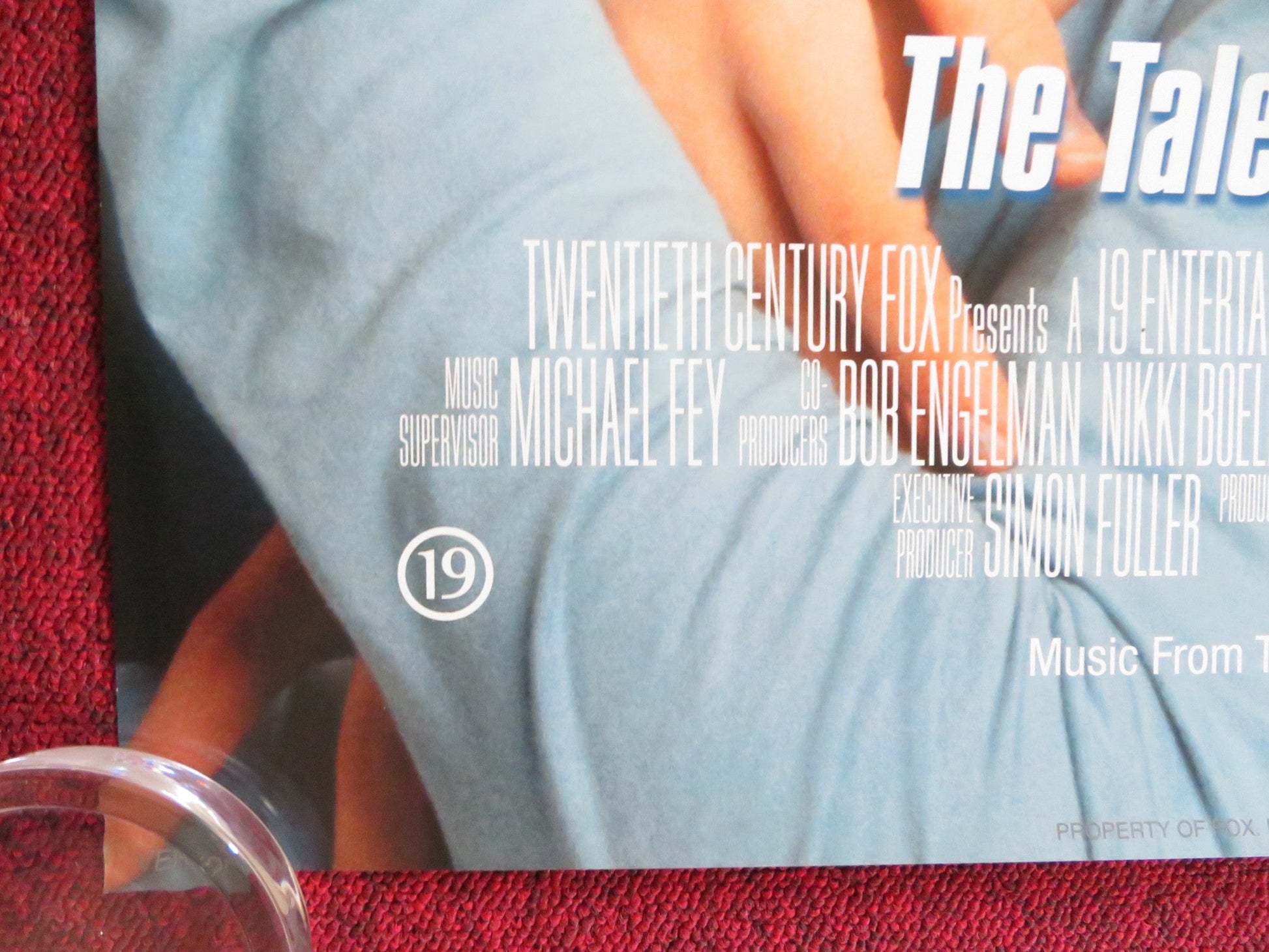 FROM JUSTIN TO KELLY - VERSION A US ONE SHEET ROLLED POSTER KELLY CLARKSON 2003 Rendezvous Cinema Movie posters