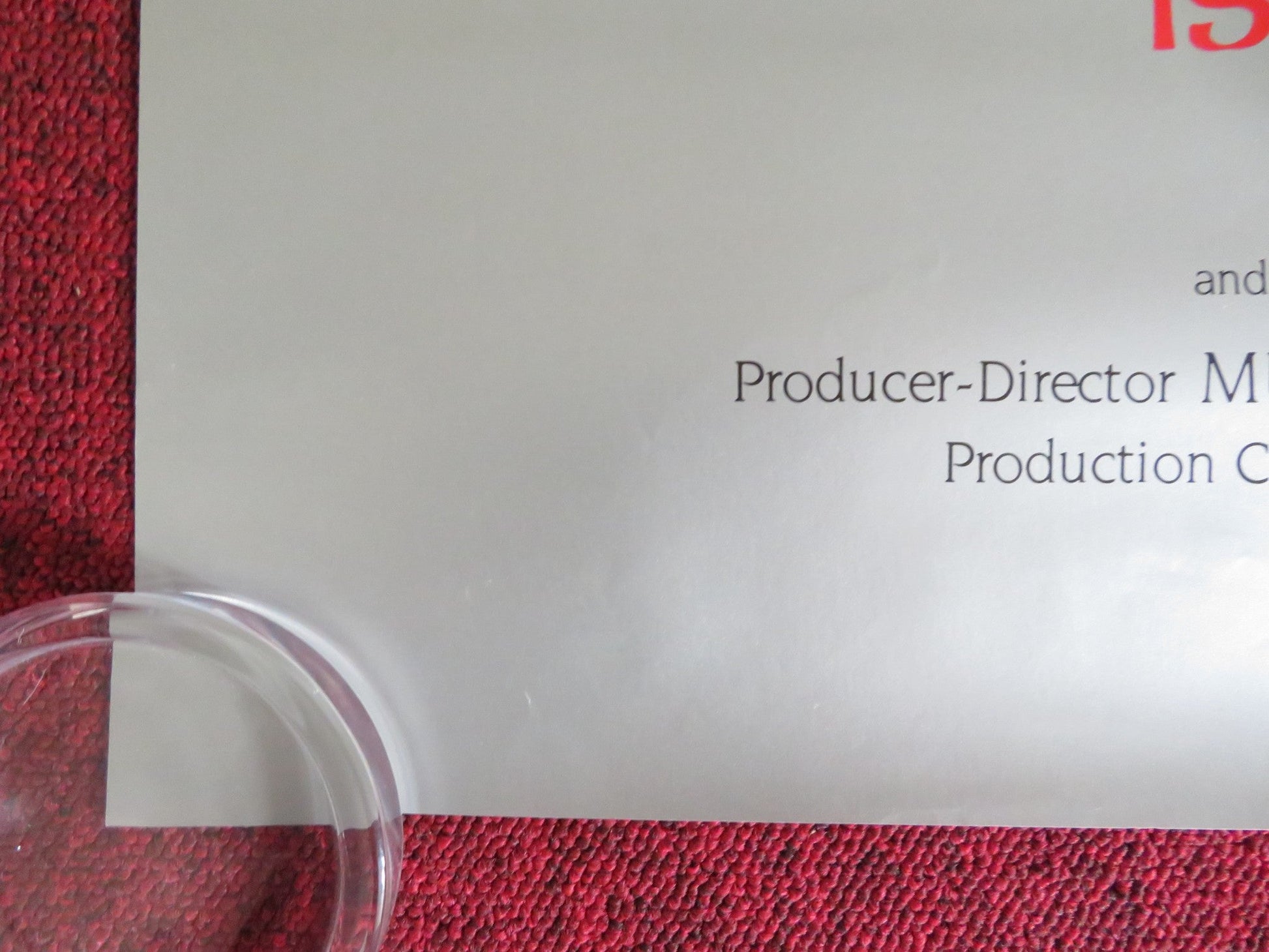 FROM MAO TO MOZART: ISAAC STERN IN CHINA US ONE SHEET ROLLED POSTER STERN 1979 Rendezvous Cinema Movie posters