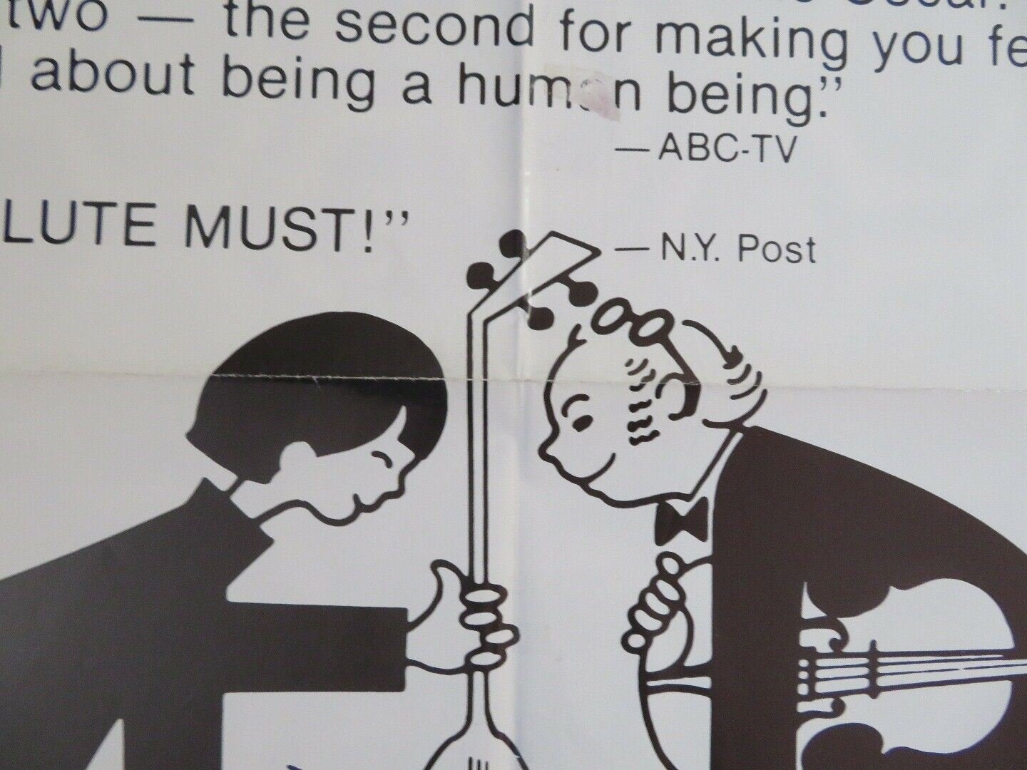 FROM MAO TO MOZARTS: ISSAC STERN IN CHINA ONE SHEET(27 x 41)POSTER MURRAY LERNER Movie posters