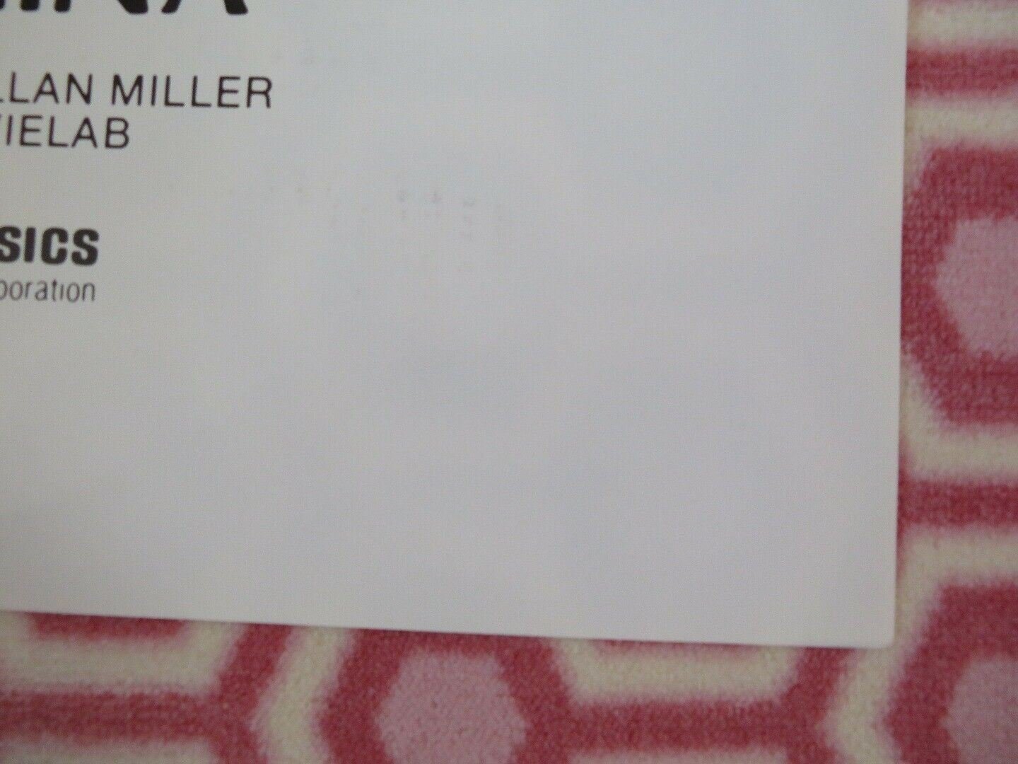 FROM MAO TO MOZARTS: ISSAC STERN IN CHINA ONE SHEET(27 x 41)POSTER MURRAY LERNER Movie posters