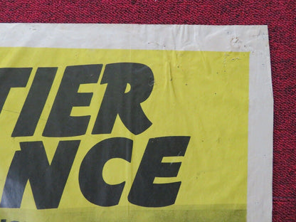 FRONTIER VENGEANCE FOLDED US ONE SHEET POSTER BETTY MORAN YAKIMA CANUTT 1940 Movie posters