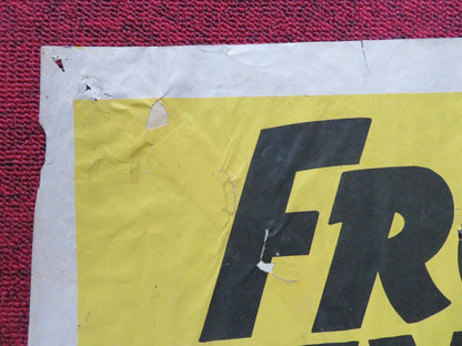 FRONTIER VENGEANCE FOLDED US ONE SHEET POSTER BETTY MORAN YAKIMA CANUTT 1940 Movie posters