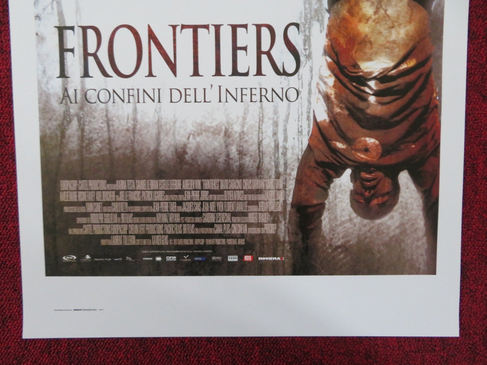 FRONTIERS ITALIAN LOCANDINA POSTER KARINA TESTA SAMUEL LE BIHAN 2007 Rendezvous Cinema Movie posters