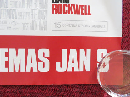 FROST/NIXON - B UK QUAD ROLLED POSTER MICHAEL SHEEN FRANK LANGELLA 2008 Rendezvous Cinema Movie posters