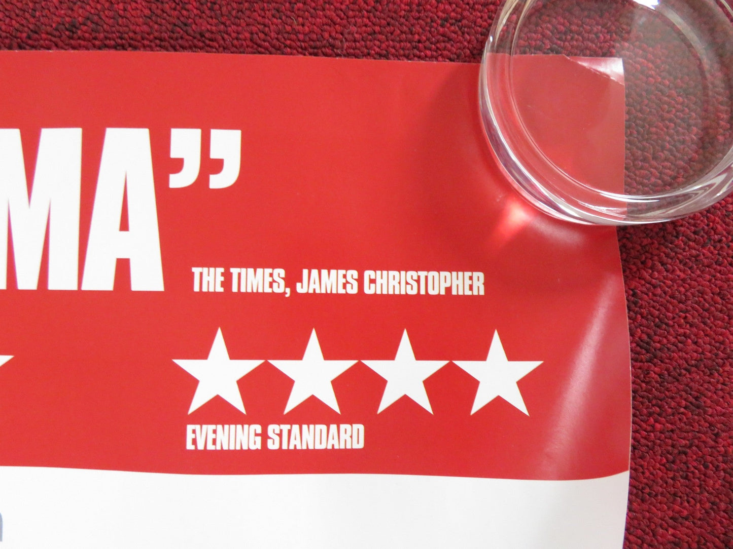 FROST/NIXON - B UK QUAD ROLLED POSTER MICHAEL SHEEN FRANK LANGELLA 2008 Rendezvous Cinema Movie posters