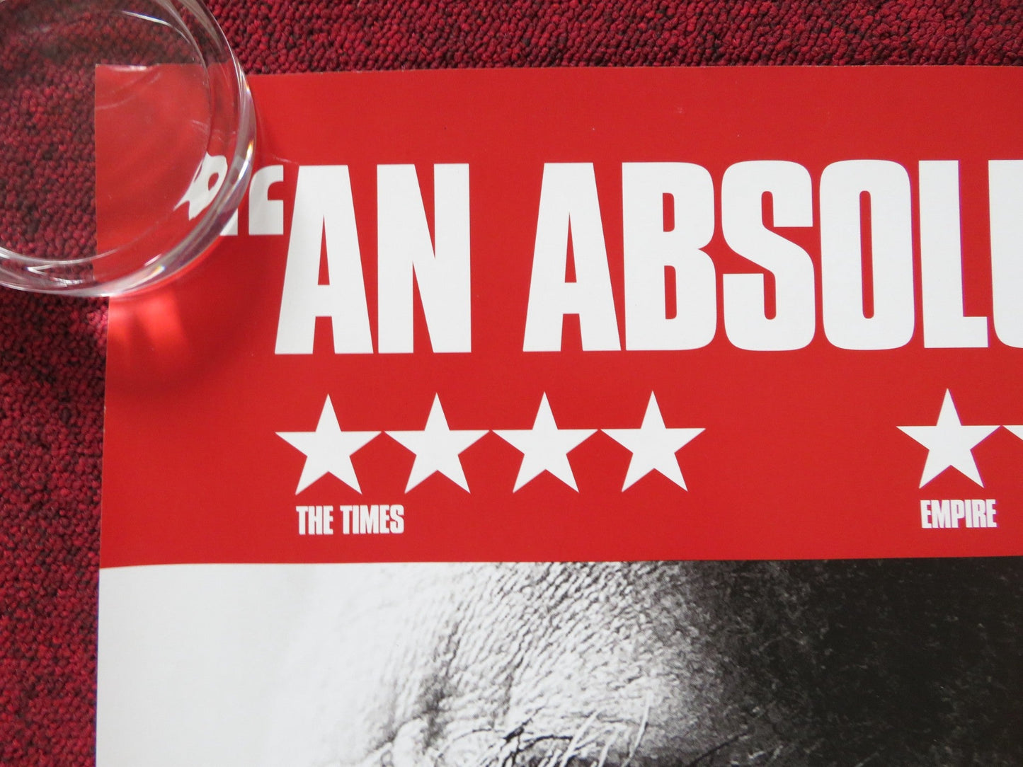 FROST/NIXON - B UK QUAD ROLLED POSTER MICHAEL SHEEN FRANK LANGELLA 2008 Rendezvous Cinema Movie posters