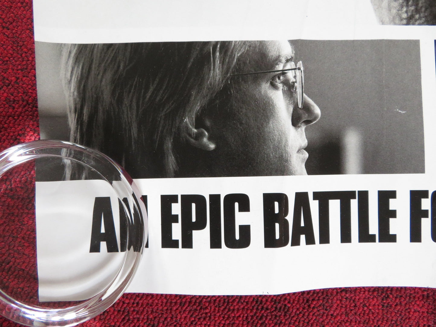 FROST/NIXON - B UK QUAD ROLLED POSTER MICHAEL SHEEN FRANK LANGELLA 2008 Rendezvous Cinema Movie posters