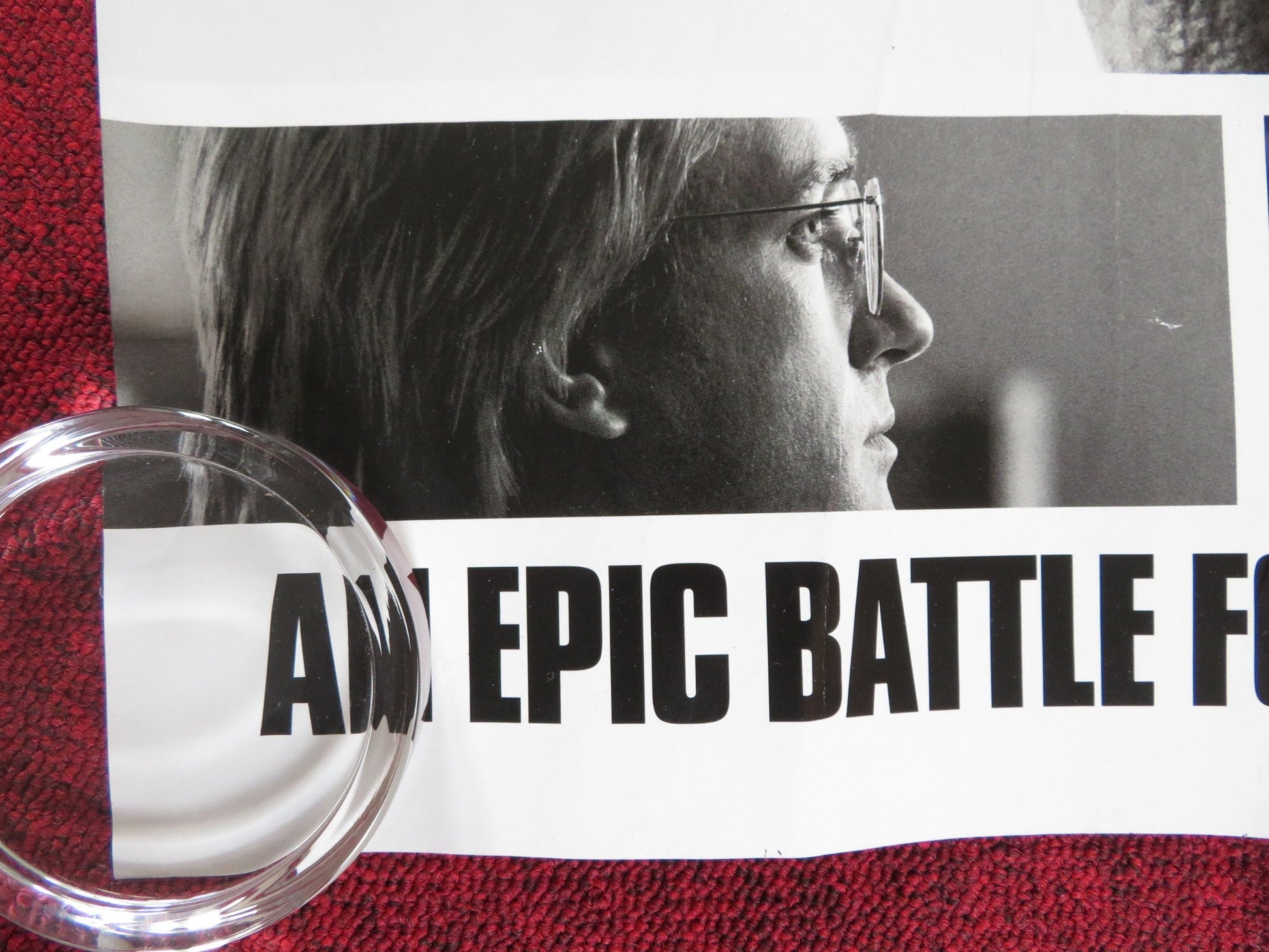 FROST/NIXON - B UK QUAD ROLLED POSTER MICHAEL SHEEN FRANK LANGELLA 2008 Rendezvous Cinema Movie posters