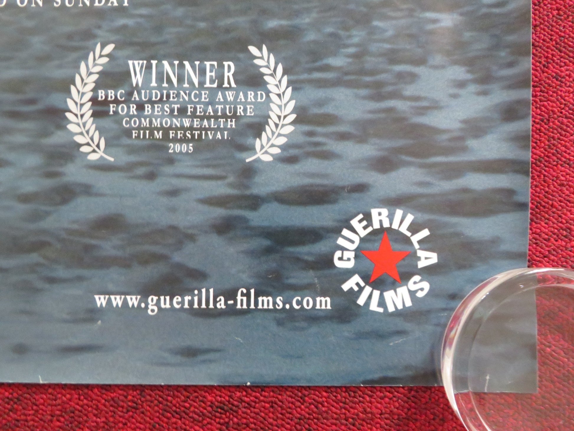 FROZEN UK QUAD (30"x 40") ROLLED POSTER SHIRLEY HENDERSON ROSHAN SETH 2005 Rendezvous Cinema Movie posters