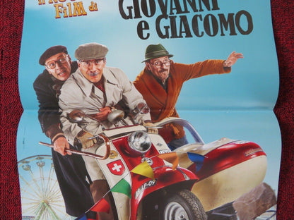 FUGA DA REUMA PARK ITALIAN LOCANDINA (26.5"x12.5") POSTER ALDO BAGLIO 2016 Movie posters