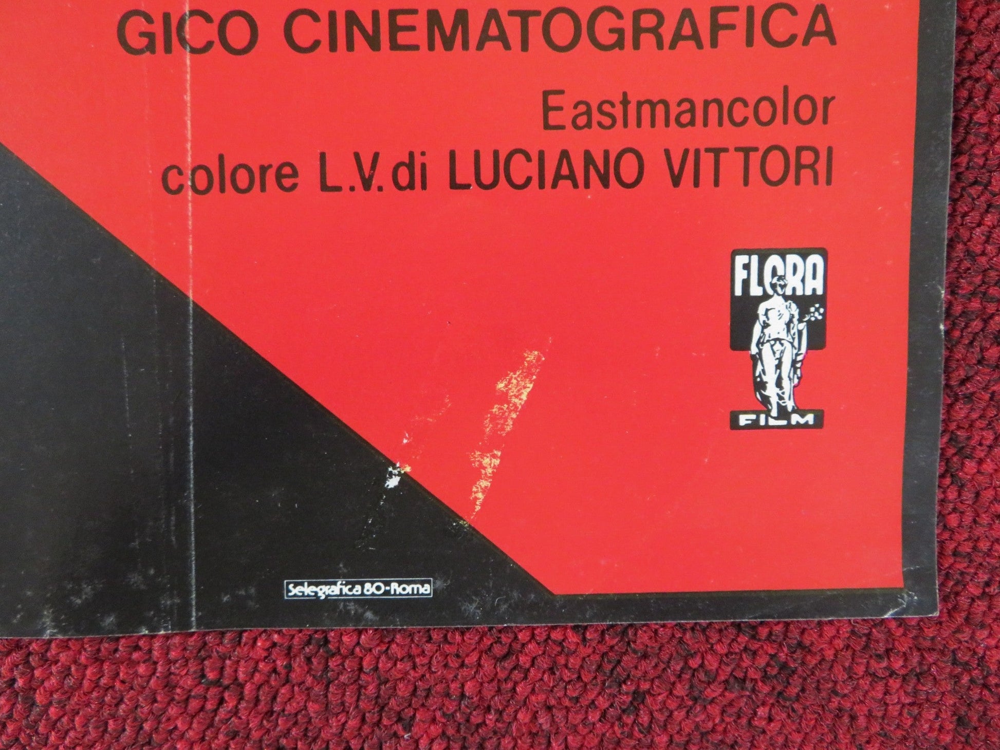 FUGA DALL'ARCIPELAGO MALEDETTO - A ITALIAN FOTOBUSTA POSTER DAVID WARBECK 1982 Rendezvous Cinema Movie posters