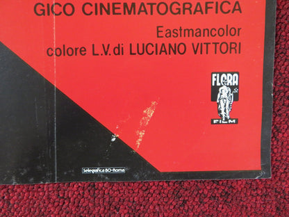 FUGA DALL'ARCIPELAGO MALEDETTO - A ITALIAN FOTOBUSTA POSTER DAVID WARBECK 1982 Rendezvous Cinema Movie posters