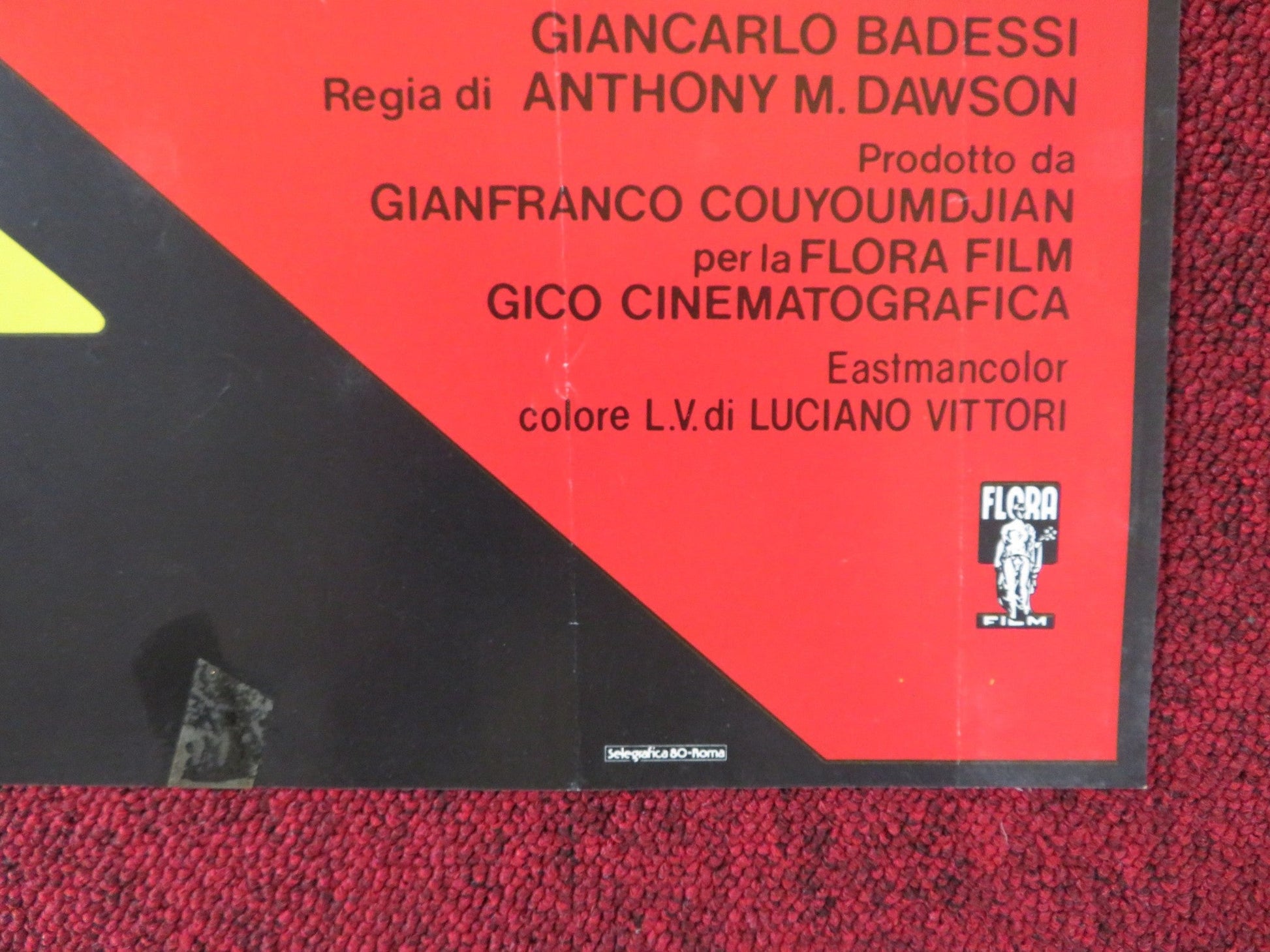 FUGA DALL'ARCIPELAGO MALEDETTO - C ITALIAN FOTOBUSTA POSTER DAVID WARBECK 1982 Rendezvous Cinema Movie posters