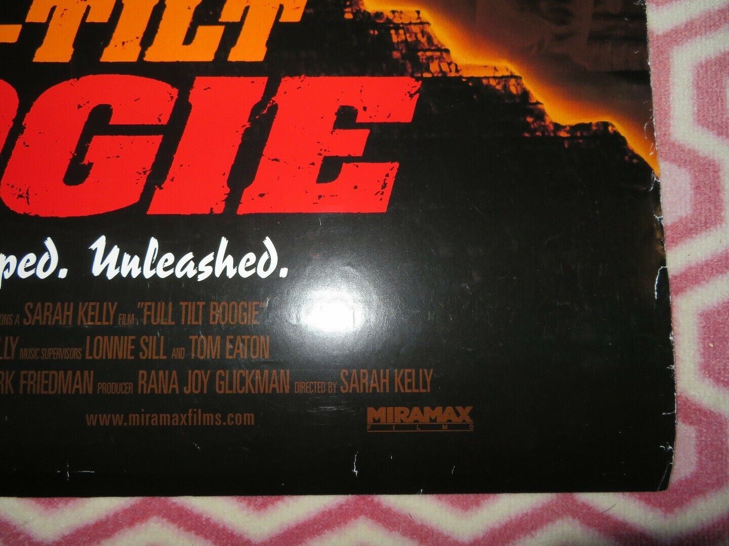 FULL-TILT BOOGIE US ONE SHEET ROLLED POSTER QUENTIN TARANTINO 1997 - Rendezvous Cinema