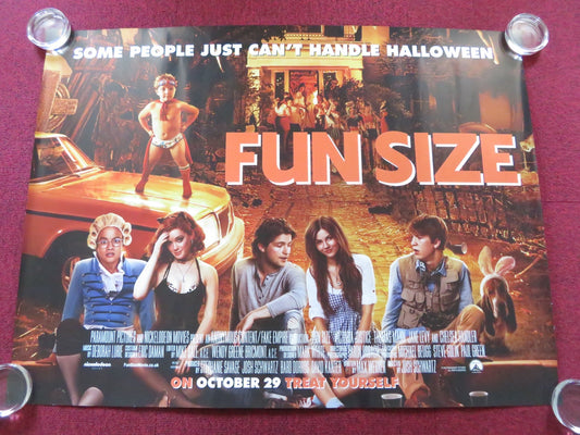 FUN SIZE UK QUAD (30"x 40") ROLLED POSTER VICTORIA JUSTICE JACKSON NICOLL 2012 Rendezvous Cinema Movie posters