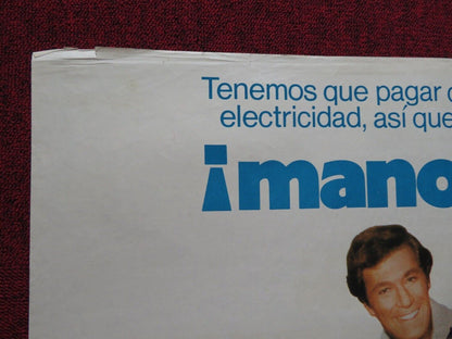 FUN WITH DICK AND JANE FOLDED ARGENTINA ONE SHEET POSTER JANE FONDA GEORGE SEGAL Movie posters