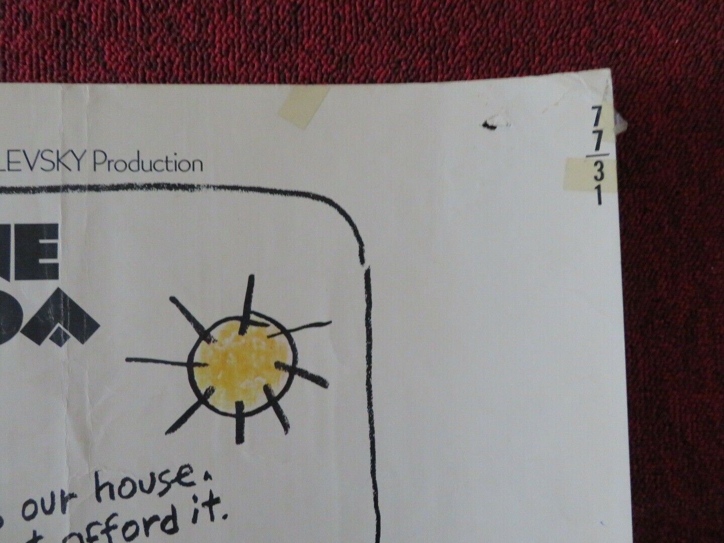 FUN WITH DICK AND JANE US HALF SHEET (22"x 28") POSTER JANE FONDA 1977 Movie posters