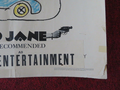 FUN WITH DICK AND JANE US HALF SHEET (22"x 28") POSTER JANE FONDA 1977 Movie posters