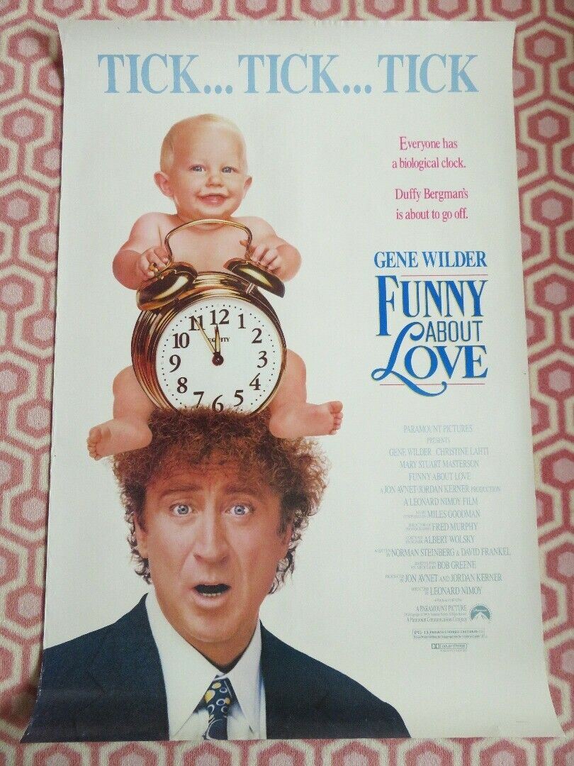 FUNNY ABOUT LOVE US ONE SHEET ROLLED POSTER GENE WILDER 1990 Movie posters