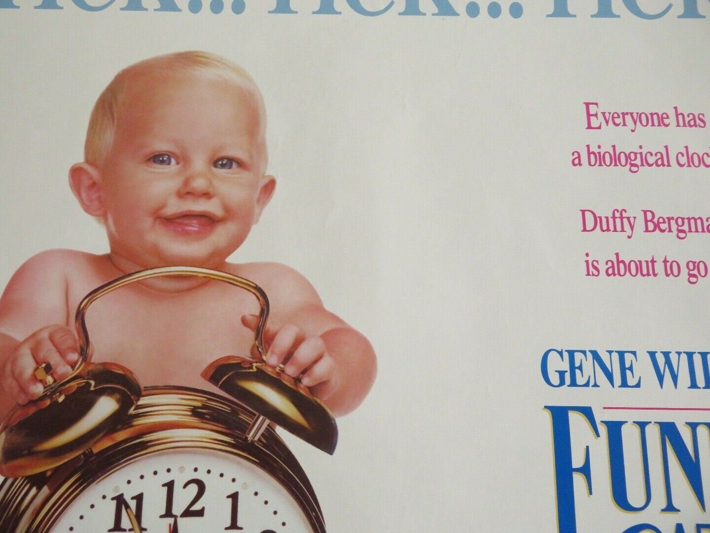 FUNNY ABOUT LOVE US ONE SHEET ROLLED POSTER GENE WILDER 1990 Movie posters