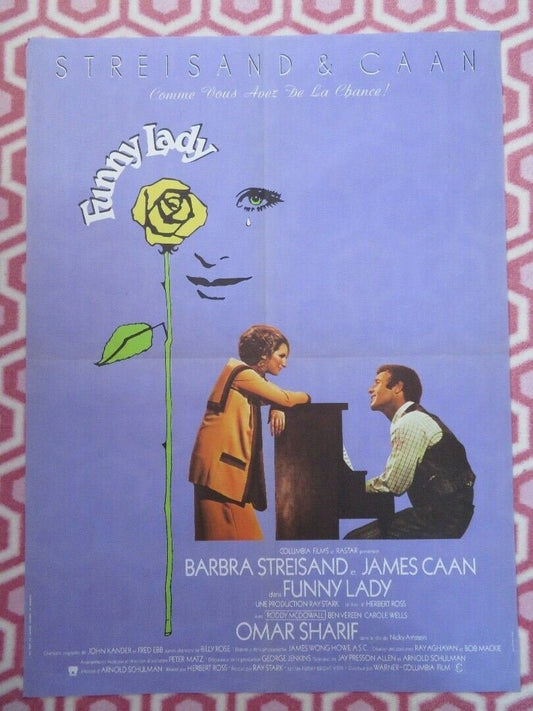 FUNNY LADY FRENCH MOYENNE (30.5"x 22.5") POSTER BARBRA STREISAND JAMES CAAN 1975 Movie posters