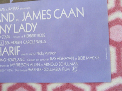 FUNNY LADY FRENCH MOYENNE (30.5"x 22.5") POSTER BARBRA STREISAND JAMES CAAN 1975 Movie posters