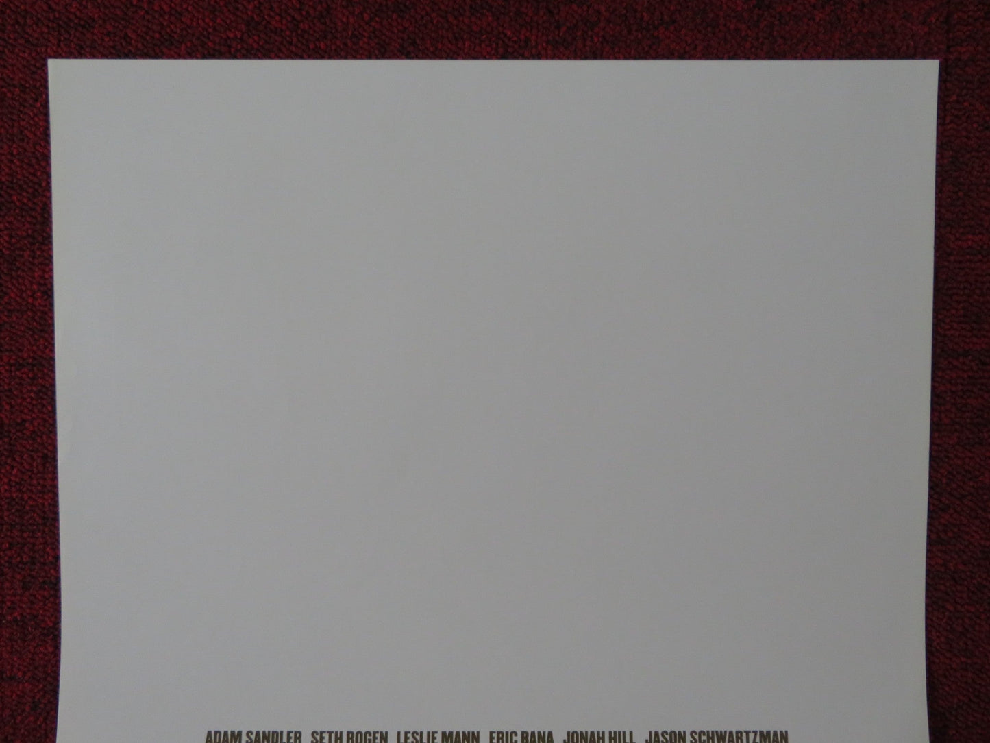 FUNNY PEOPLE ITALIAN LOCANDINA POSTER ADAM SANDLER SETH ROGEN 2009 Rendezvous Cinema Movie posters