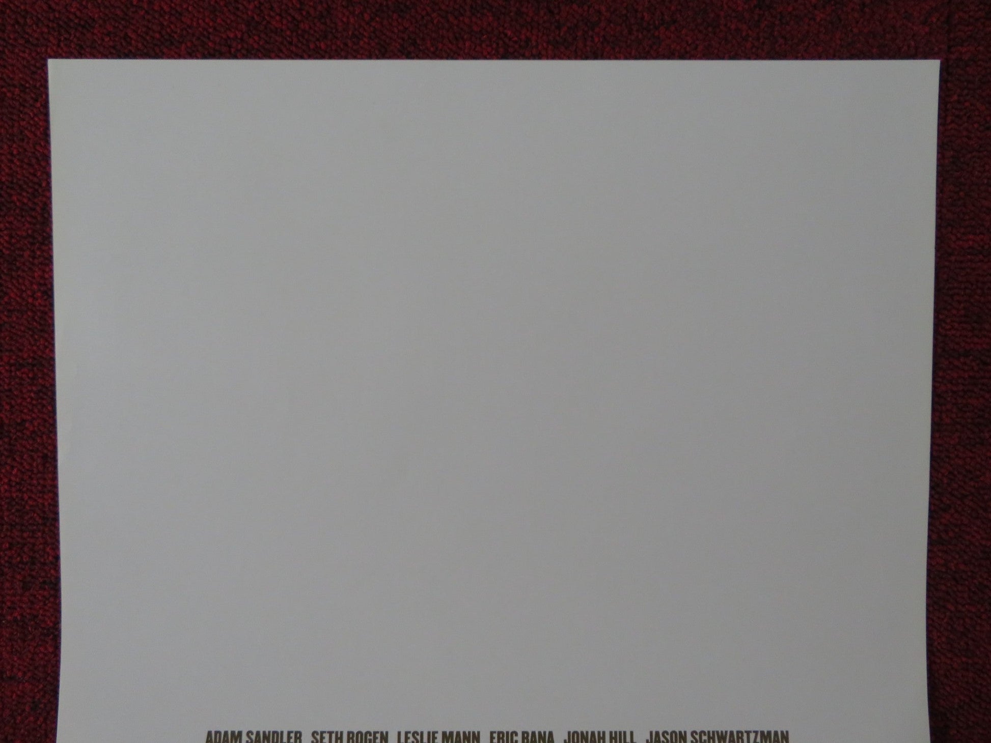 FUNNY PEOPLE ITALIAN LOCANDINA POSTER ADAM SANDLER SETH ROGEN 2009 Rendezvous Cinema Movie posters