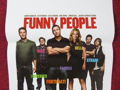 FUNNY PEOPLE ITALIAN LOCANDINA POSTER ADAM SANDLER SETH ROGEN 2009 Rendezvous Cinema Movie posters