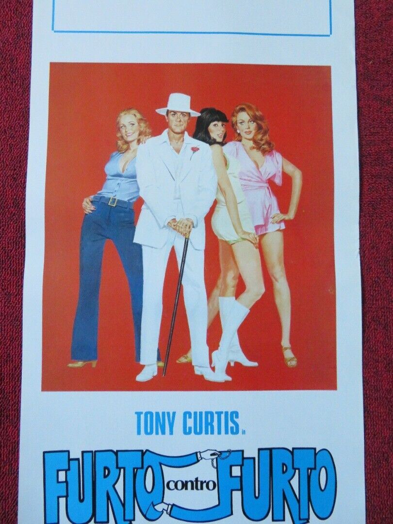 FURTO CONTRO FURTO/ THEFT AGAINST THEFT ITALIAN LOCANDINA (27.5"x13") POSTER '79 Movie posters