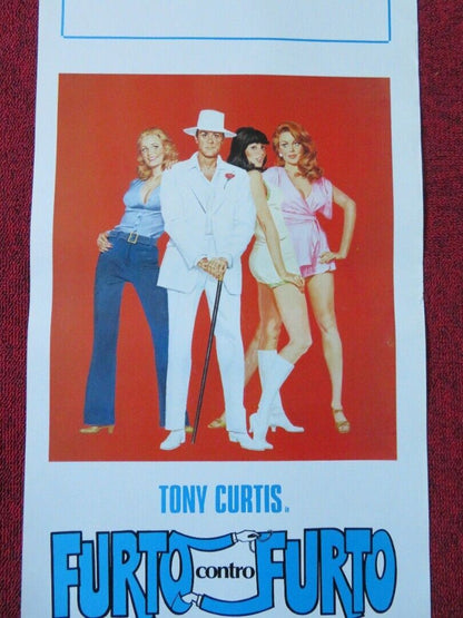 FURTO CONTRO FURTO/ THEFT AGAINST THEFT ITALIAN LOCANDINA (27.5"x13") POSTER '79 Movie posters