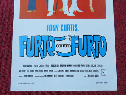 FURTO CONTRO FURTO/ THEFT AGAINST THEFT ITALIAN LOCANDINA (27.5"x13") POSTER '79 Movie posters
