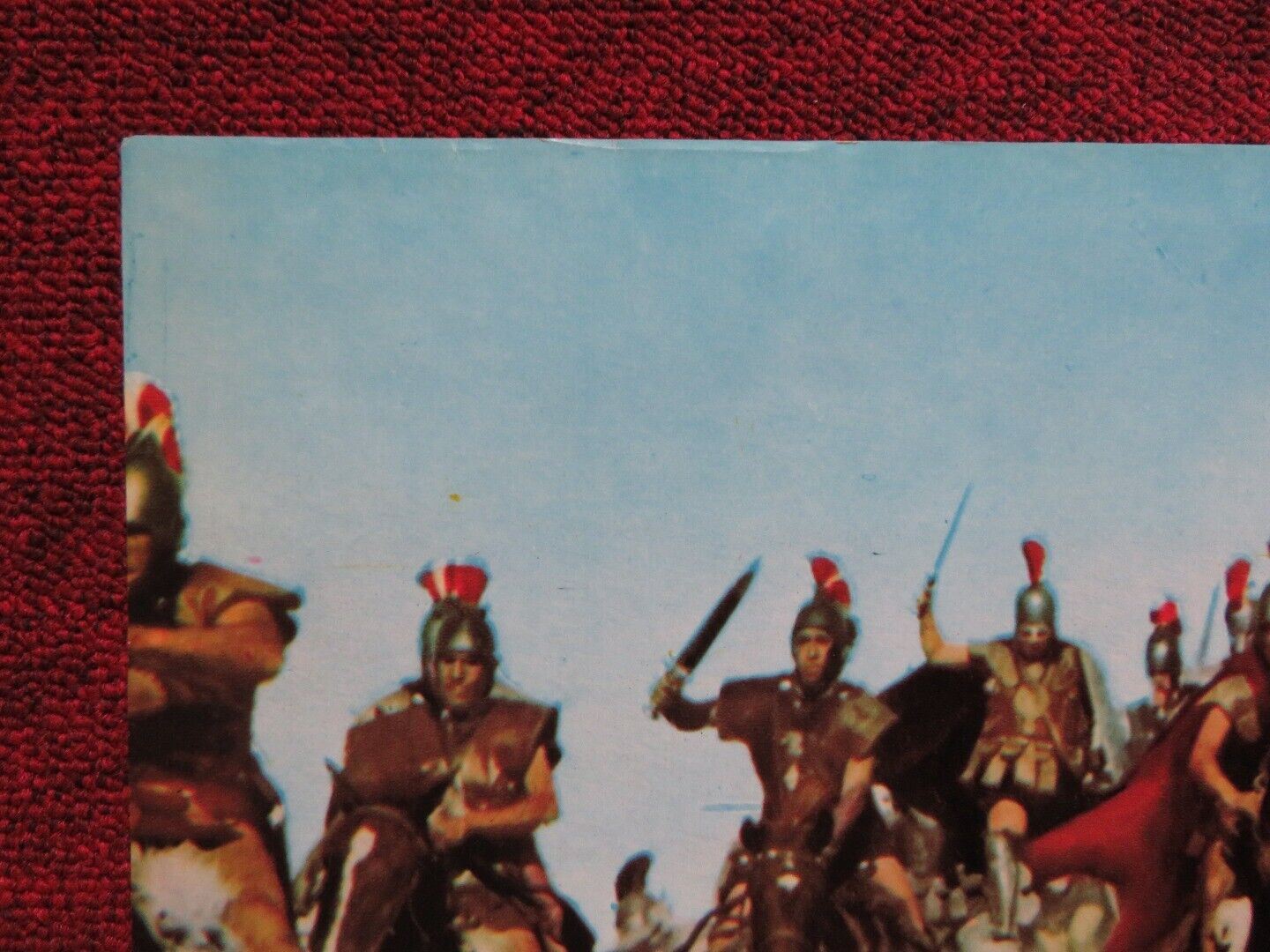 FURY OF ACHILLES ITALIAN FOGLIO ROLLED POSTER GORDON MITCHELL JACQUES BERGERAC Movie posters