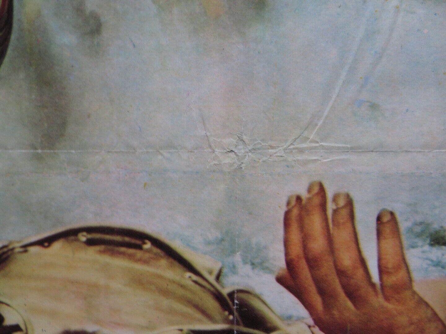 FURY OF ACHILLES ITALIAN FOGLIO ROLLED POSTER GORDON MITCHELL JACQUES BERGERAC Movie posters