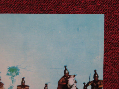 FURY OF ACHILLES ITALIAN FOGLIO ROLLED POSTER GORDON MITCHELL JACQUES BERGERAC Movie posters