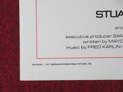 FUTUREWORLD - STYLE C FOLDED US ONE SHEET POSTER PETER FONDA YUL BRYNNER 1976 Rendezvous Cinema Movie posters