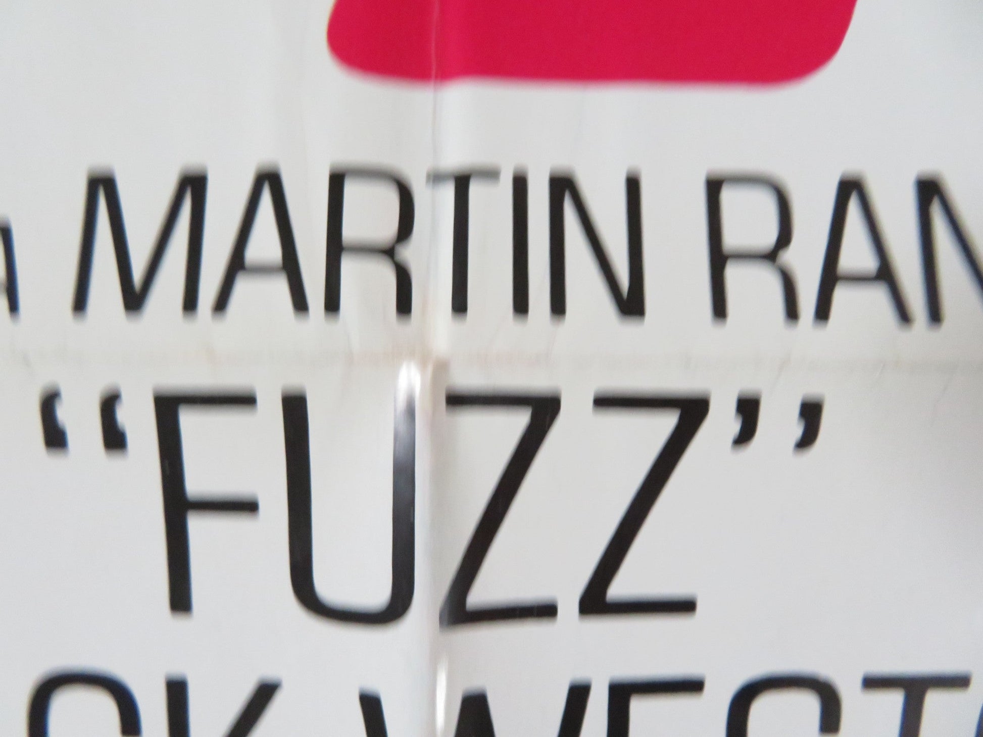 FUZZ FOLDED US ONE SHEET POSTER BURT REYNOLDS RAQUEL WELCH 1972 Rendezvous Cinema Movie posters