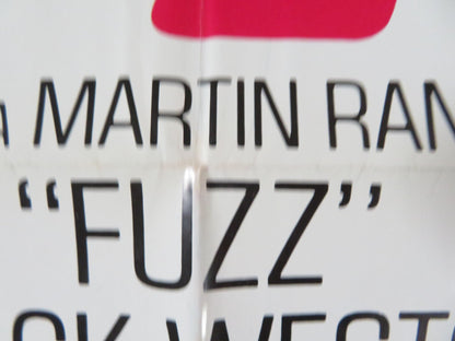 FUZZ FOLDED US ONE SHEET POSTER BURT REYNOLDS RAQUEL WELCH 1972 Rendezvous Cinema Movie posters