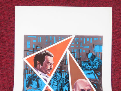 FUZZ ITALIAN LOCANDINA POSTER BURT REYNOLDS YUL BRYNNER 1973 Rendezvous Cinema Movie posters
