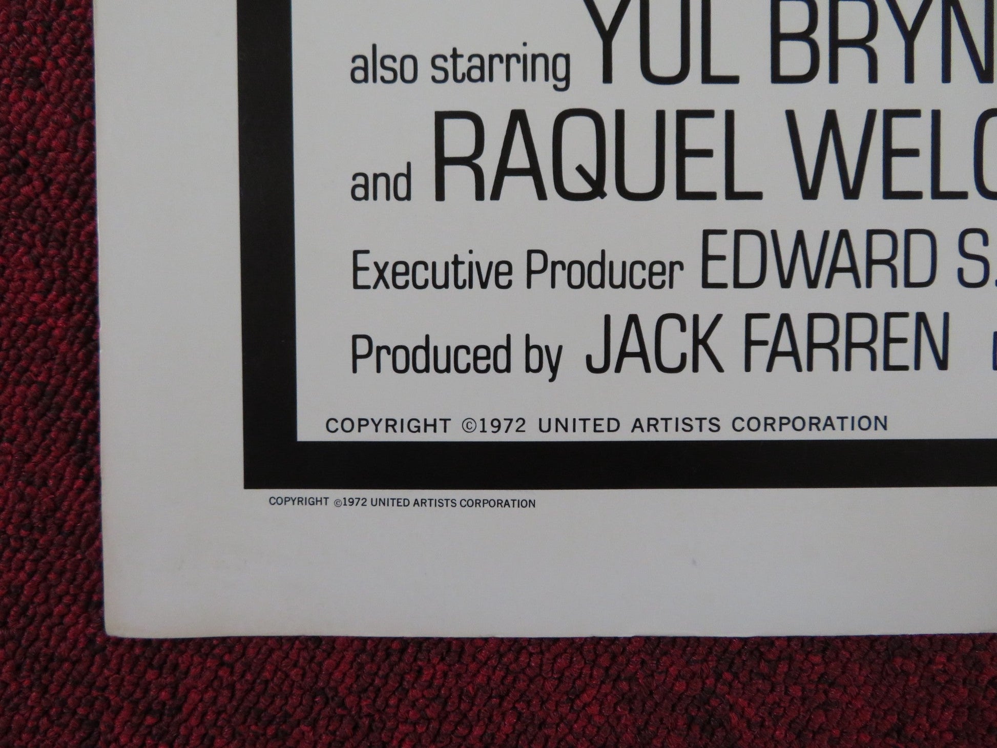 FUZZ US HALF SHEET (22"x 28") POSTER BURT REYNOLDS JACK WESTON 1972 Rendezvous Cinema Movie posters