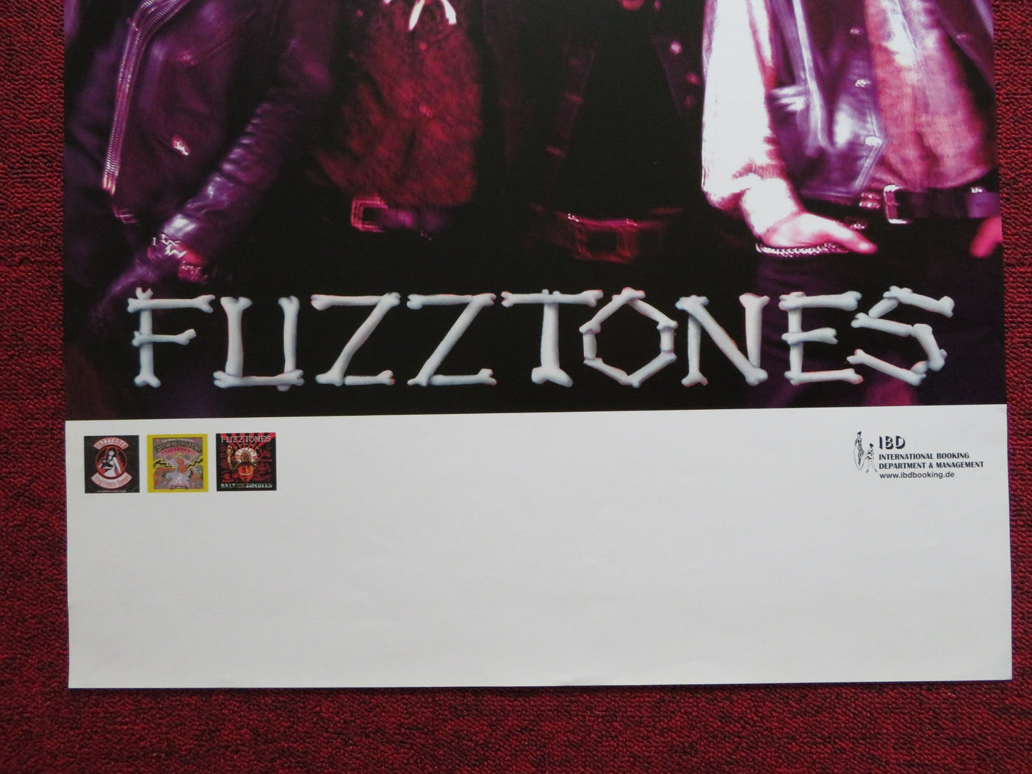FUZZTONES ALBUM POSTER GERMAN MUSIC POSTER 2006 Rendezvous Cinema Movie posters