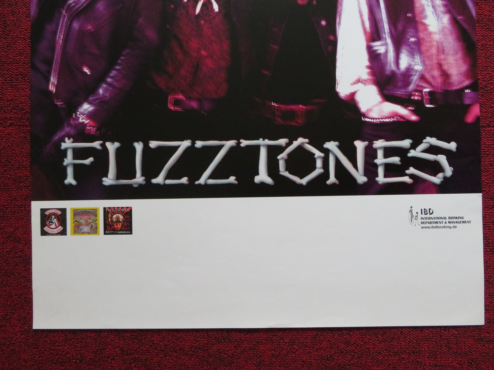 FUZZTONES ALBUM POSTER GERMAN MUSIC POSTER 2006 Rendezvous Cinema Movie posters
