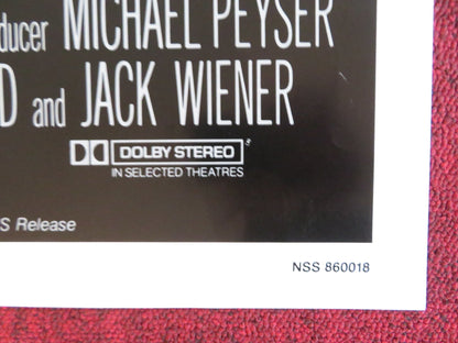 F/X FOLDED US ONE SHEET POSTER BRYAN BROWN BRIAN DENNEHY 1986 Rendezvous Cinema Movie posters