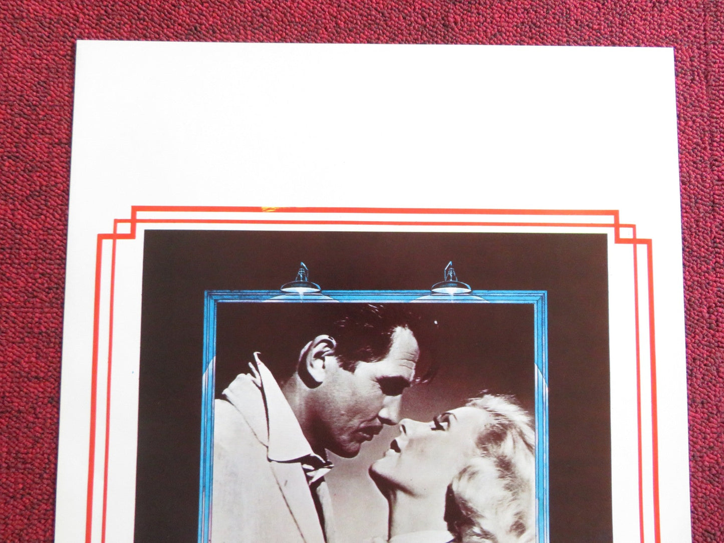 GABLE AND LOMBARD ITALIAN LOCANDINA POSTER JAMES BROLIN JILL CLAYBURGH 1976 Rendezvous Cinema Movie posters