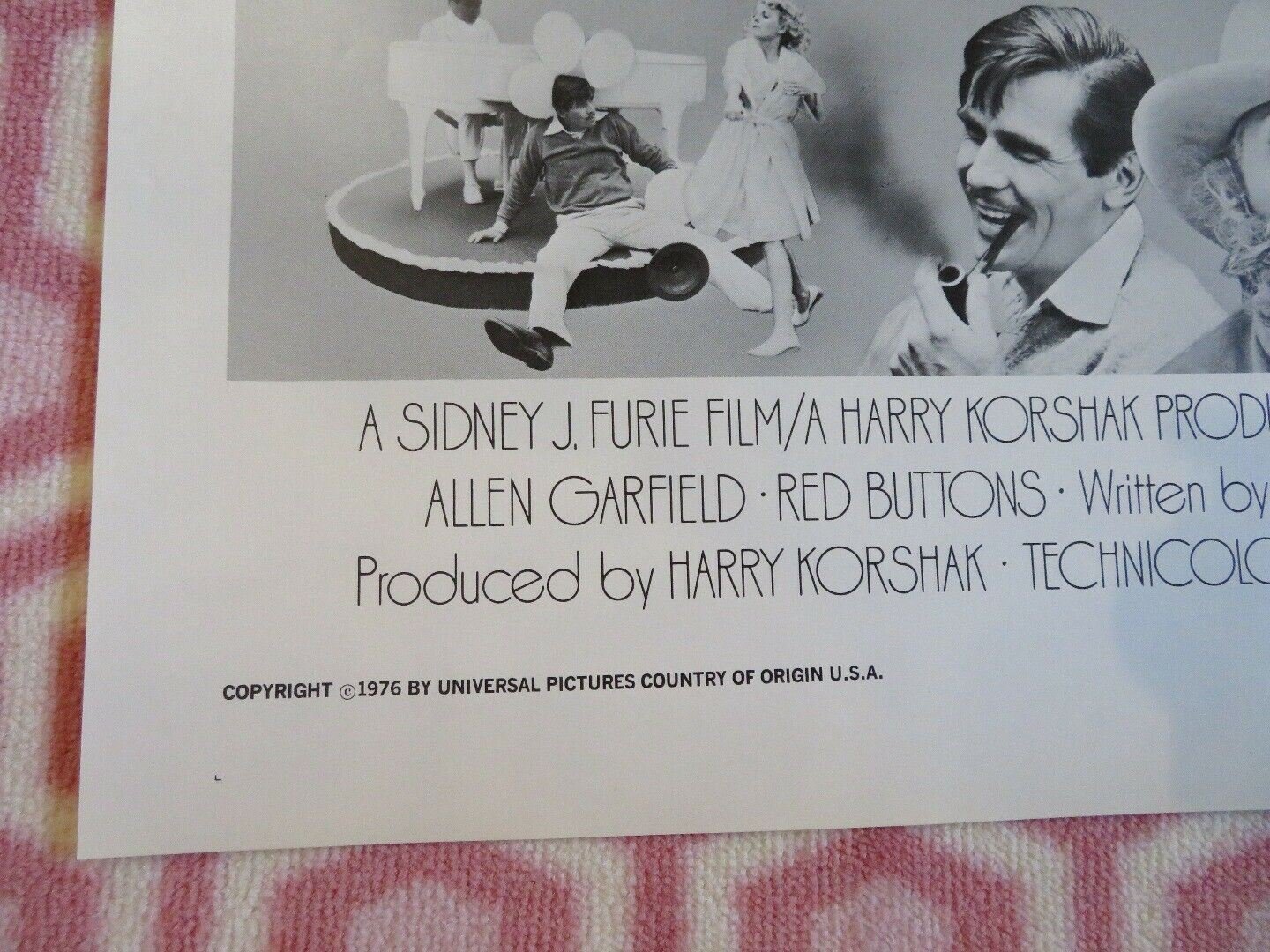 GABLE AND LOMBARD US ONE SHEET POSTER JAMES BROLIN 1976 Movie posters