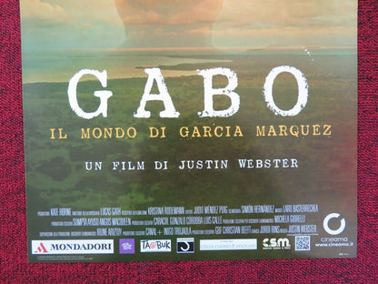 GABO: THE CREATION OF GABRIEL... ITALIAN LOCANDINA (26.5"x12.5") POSTER 2015 Rendezvous Cinema Movie posters