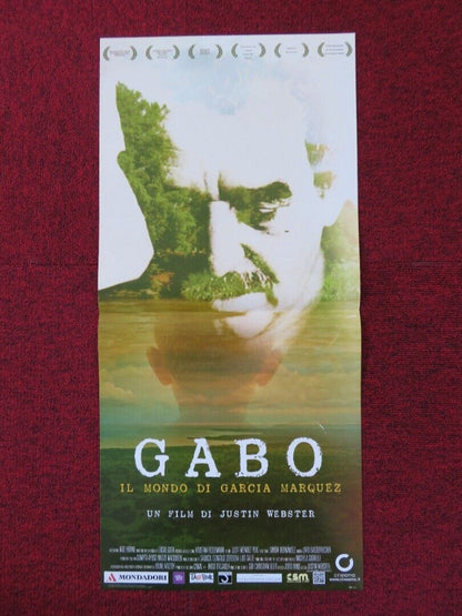 GABO: THE CREATION OF GABRIEL... ITALIAN LOCANDINA (26.5"x12.5") POSTER 2015 Rendezvous Cinema Movie posters